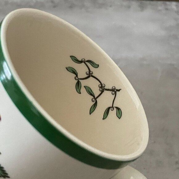 Spode Christmas Tree Coffee Tea Cocoa Mug Boxed England Vintage 1990's S3324-U - Picture 4 of 7
